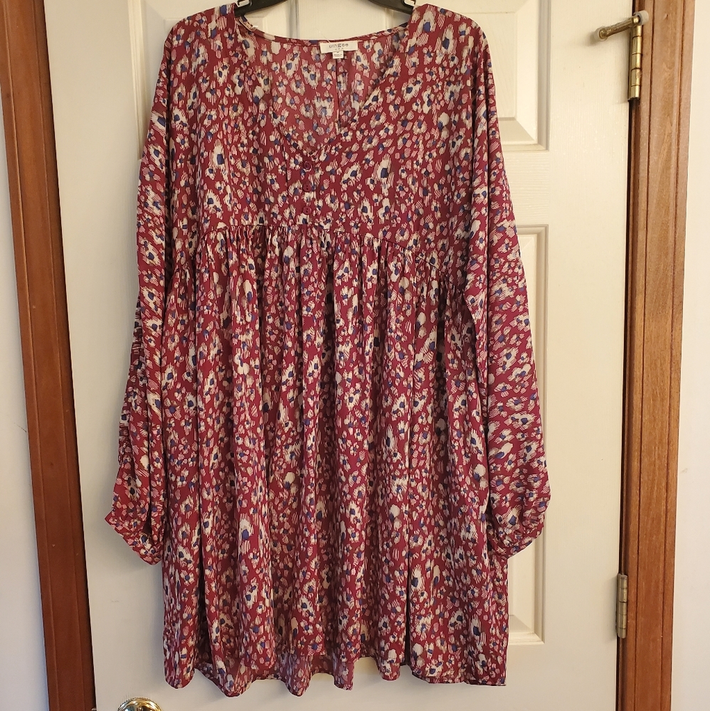 Umgee Spotted Print Top